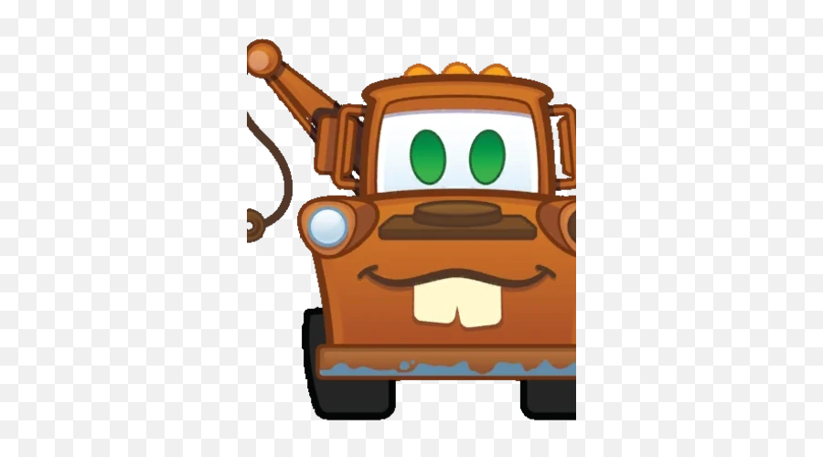 Mater - Disney Emoji Blitz Mater,Truck Emoji