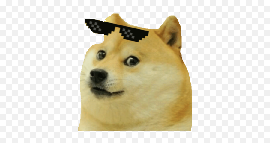 Doge - Doge Deal With It Gif Emoji,Doge Emoji