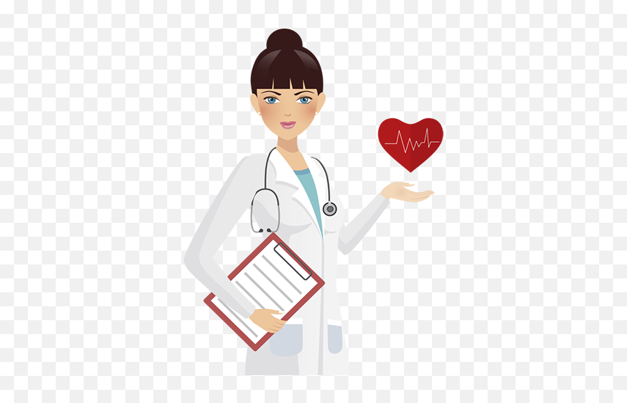 Nurse Illustration Wall Sticker - Woman Doctor Clip Art Emoji,Nurse Emoji Iphone