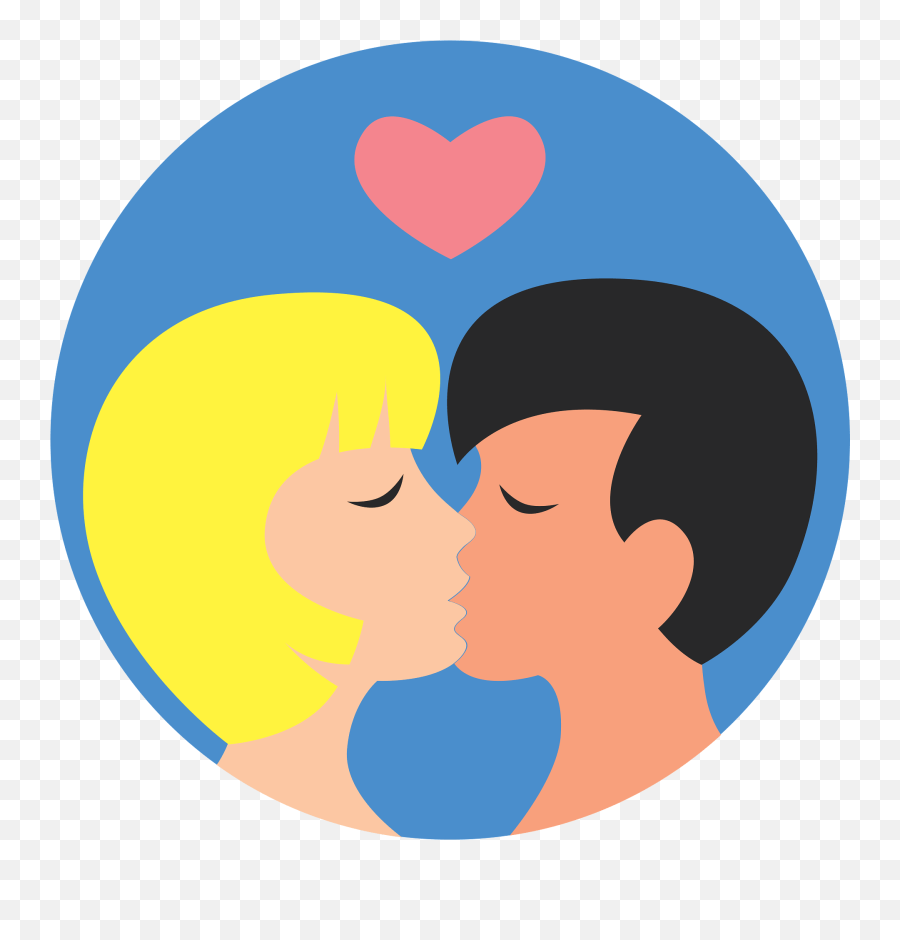 Kiss Clipart Free Download Transparent Png Creazilla - Romantic Emoji,Hug And Kiss Emoji