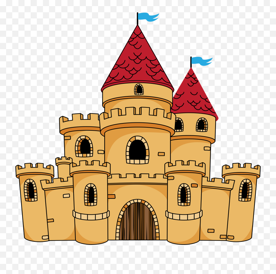 Clipart Houses Forest Transparent - Castle Clipart Emoji,Castle Book Emoji