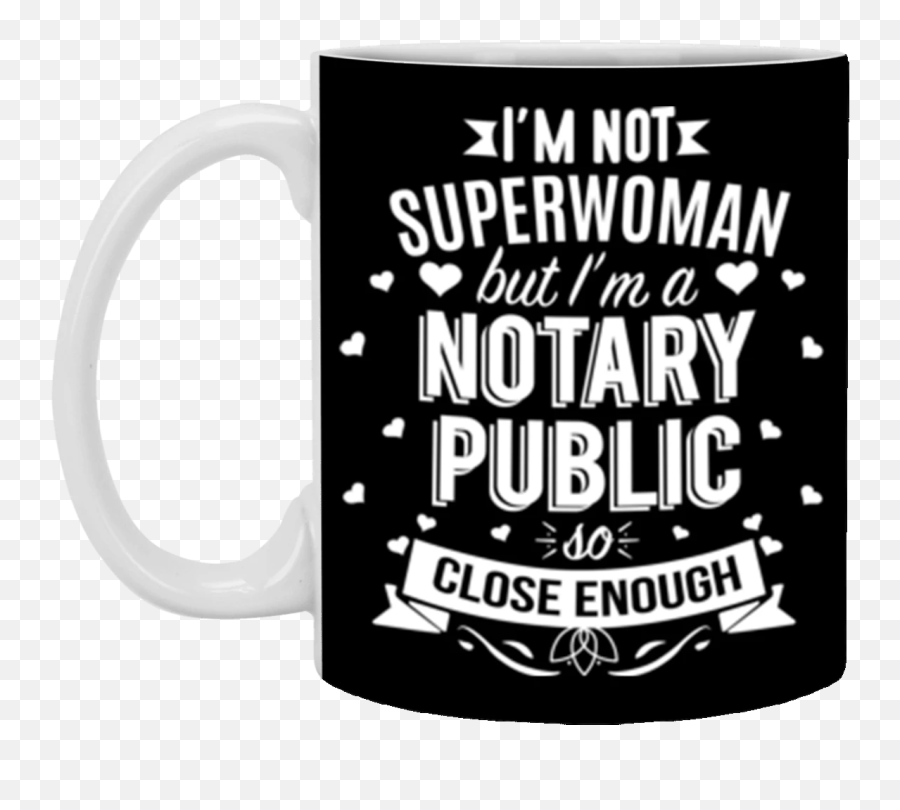 Notary Public 11 Oz Mug Drinkware - Mug Emoji,Superwoman Emoji