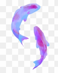 Fish Pisces Watercolor Freetoedit - Vaporwave Transparent Background Aesthetic Emoji,Pisces Emoji