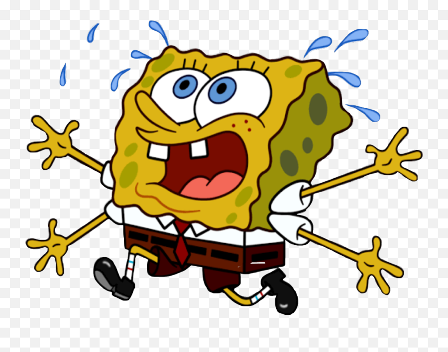 Spongebob Freetoedit Meme Bob Esponja - Clip Art Emoji,Emoji Asustado