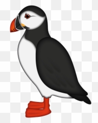 Emoji - Puffin Emoji,Bird Emoji