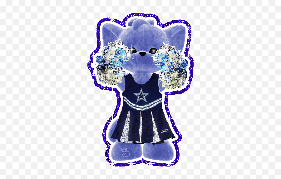 Library Of Dallas Cowboy Cheerleader - Cute Dallas Cowboys Gif Emoji,Dallas Emoji