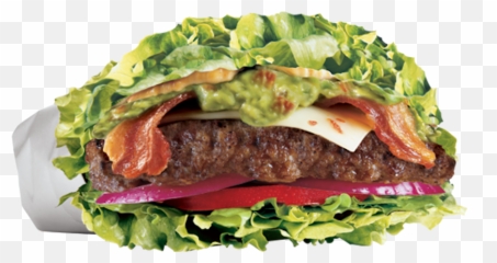 Guacamole Bacon Wrap - Carls Jr Low Carb Emoji