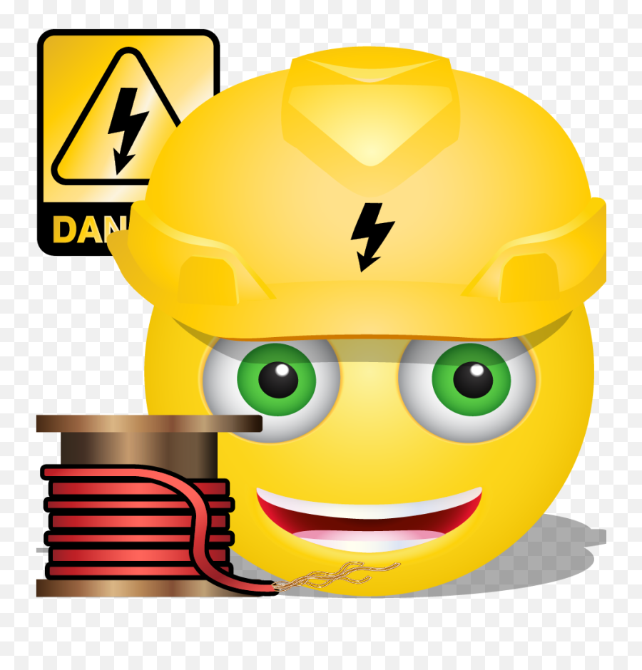 Nina Garman - Emoji Of An Electrician,Horrified Emoticon