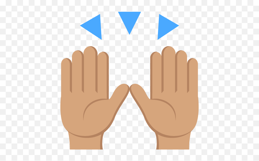 Person Raising Both Hands In Celebration Medium Skin Tone - Raising Hands Emoji Transparent,Celebration Emojis