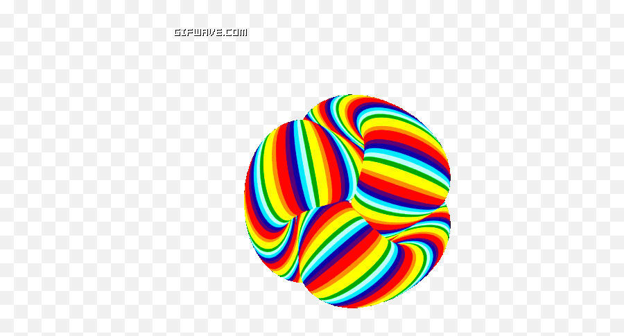 Trippy Rainbow Moon Transparent Png - Transparent Trippy Gif Emoji,Rainbow Emoji Gif