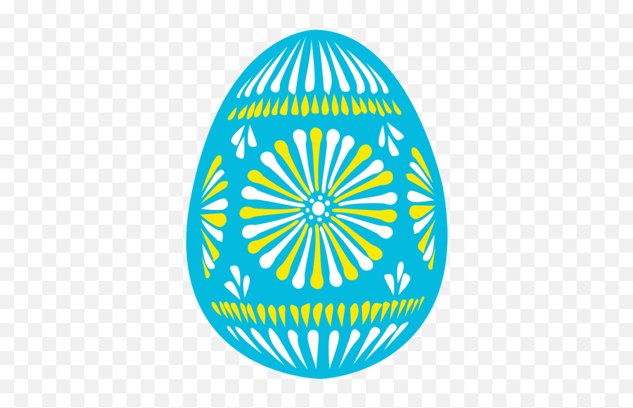 Blå Påskeegg Vector Illustrasjon - Single Easter Egg Clip Art Emoji,Emoji Easter Eggs