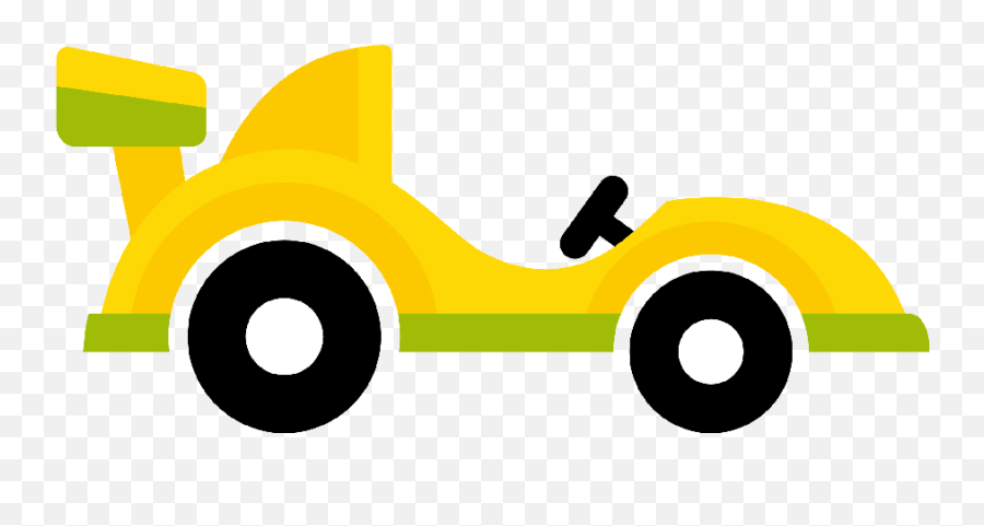 Race Cars - Yellow Race Car Clipart Emoji,Race Car Emoji