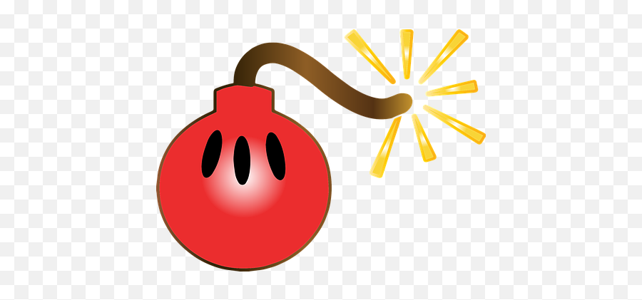 Free Emoji Smiley Vectors - Clip Art,Bomb Emoji