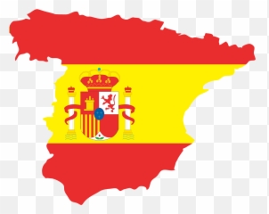 Transparent Spain Map Clipart - Spain Flag Emoji,Spain Flag Emoji