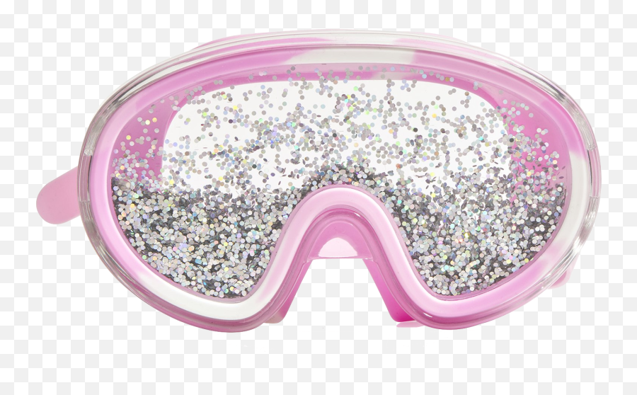 Bling2o Girls Disco Fever Glitter Pink Swim Mask - Bling2o Emoji,Disco Ball Emoji