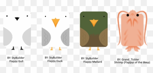 Artwork Flappy Replacements Deeeepioartworks - Flappy Ducks Deeeep Io Emoji,Seagull Emoji