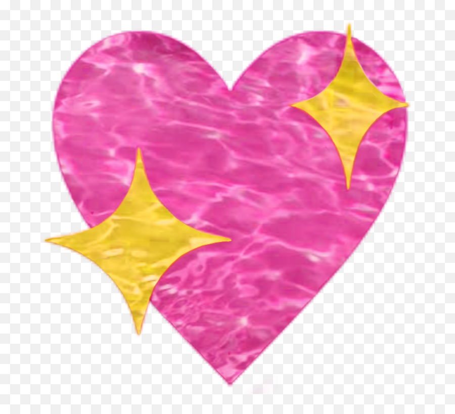 Freetoedit Heart Emoji Pink Yellow Summer Cute Beach - Craft,California Emoji