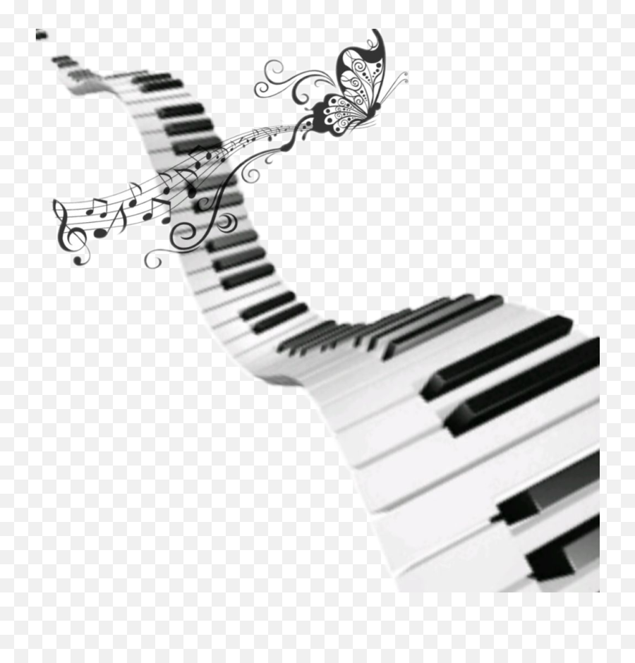 The Newest Pianist Stickers On Picsart - Musical Keyboard Emoji,Emoji Man Piano