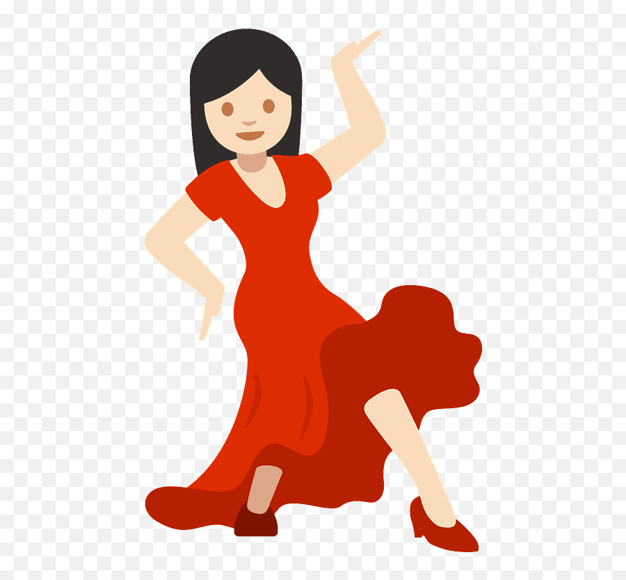 Woman Dancing Emoji Clipart - Dancing Girl Emoji Png,Woman Dancing Emoji