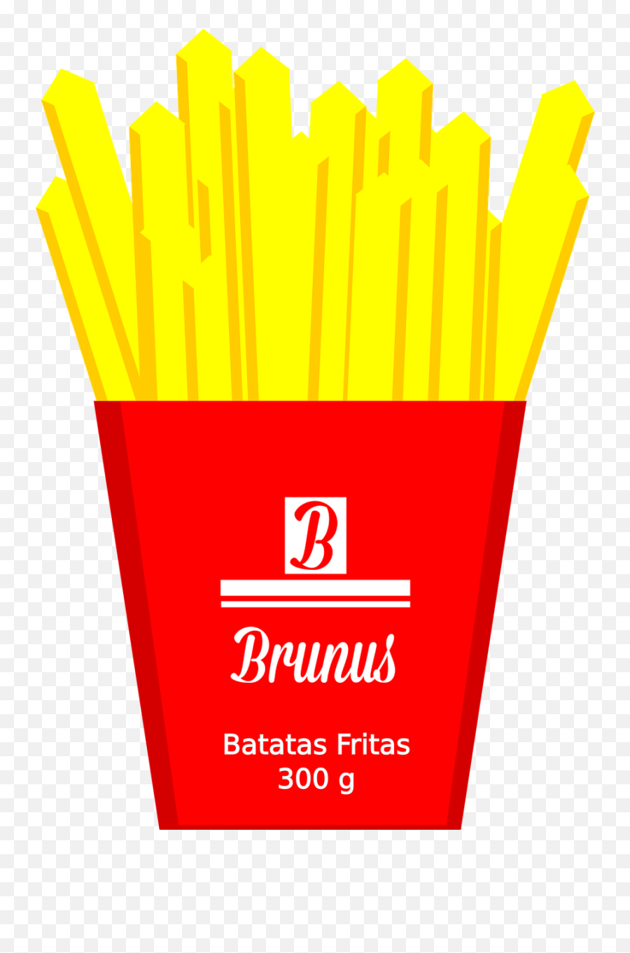 Fries Vector Fried Food Picture - Kentang Goreng Vektor Emoji,French Fries Emoji