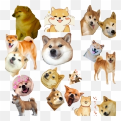 Image by t r n h i 1 0 - Akita Emoji