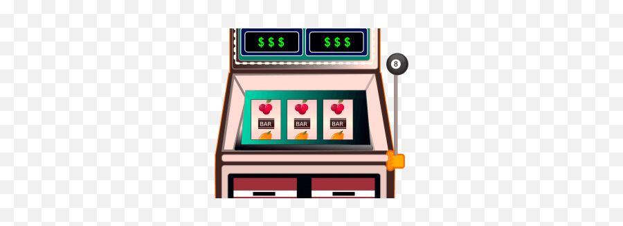 Top Emoticoins Slots - Slot Machine Cartoon Png Emoji,Slot Machine Emoji