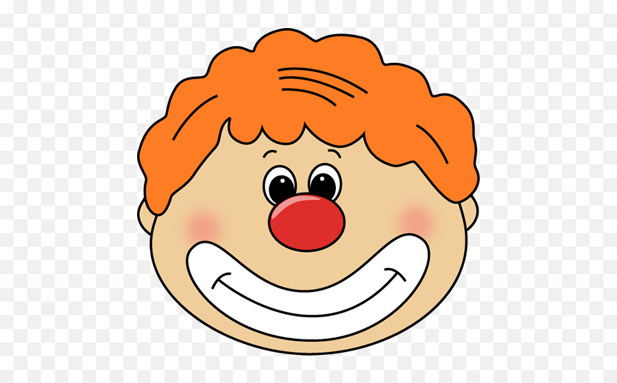 Clown Gesicht Clipart - Clown Face Clipart Png Emoji,Clown Emoticon