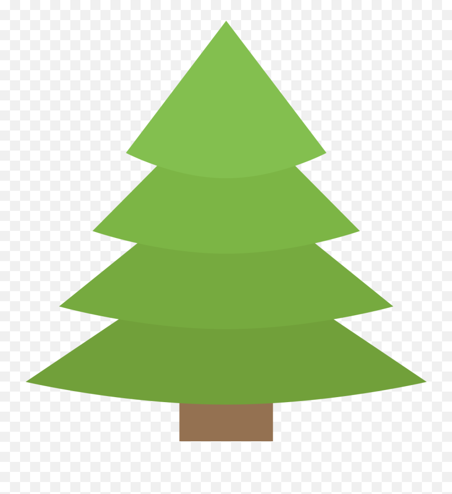 Emojione 1f332 - Animated Christmas Tree Big Emoji,Pine Tree Emoji