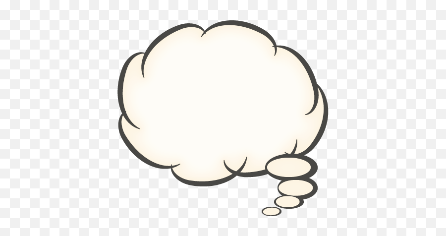 Thought Bubble Cartoon Speech Clipart - Daydream Cloud Cartoon Emoji,Think Bubble Emoji