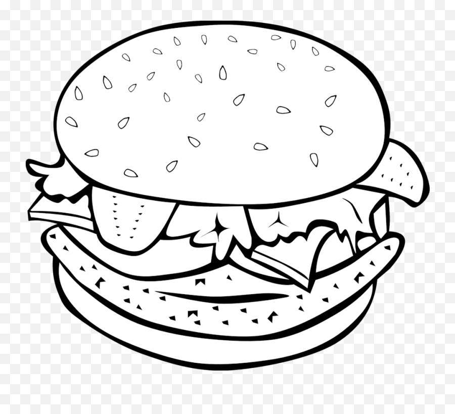 Fast Food Lunch - Hamburger Clip Art Emoji,Chicken Dinner Emoji