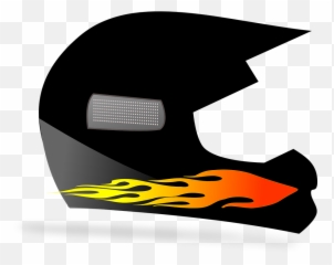 Helmet Race Racing - Motorcycle Clipart Png Emoji