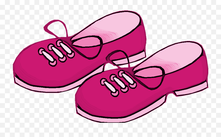 Pink Girl Shoes Kids Footwear - Transparent Background Shoes Clipart Png Emoji,Dancing Girls Emoji