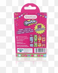 Smart Care Shopkins Bandage 20 Count - Drinking Straw Emoji,Moose Emoji