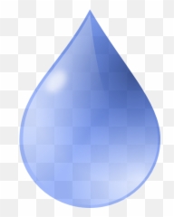 Tear Clipart Transparent - Shape Of Water Drop Emoji