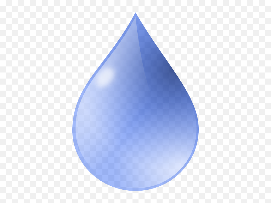 Tear Clipart Transparent - Shape Of Water Drop Emoji,Single Tear Emoji