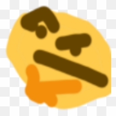 Emoji - Thinking Meme,Footprint Emoji