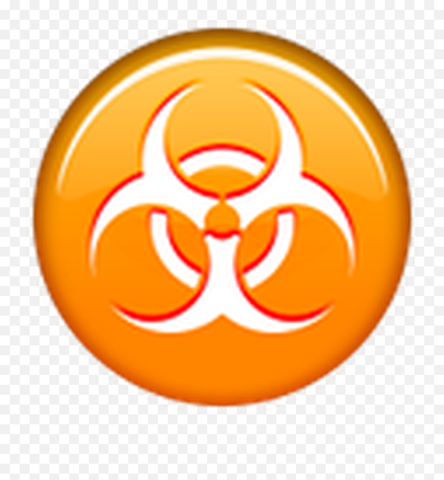 Emoji You Should Never Use During Online Dating - Biohazard Symbol,Orange Emoji