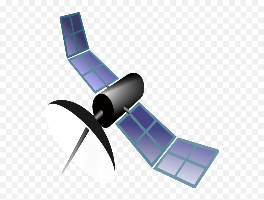 Gps Satellite Clipart - Satellite Clip Art Emoji,Satellite Emoji