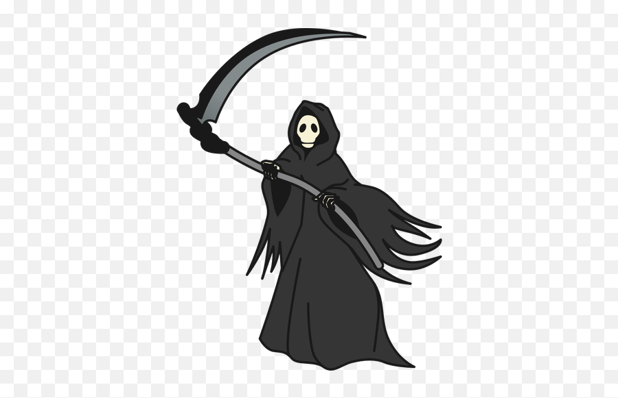 Grim Reaper Vector Image - Grim Reaper Png Gif Emoji,Grim Reaper Emoji