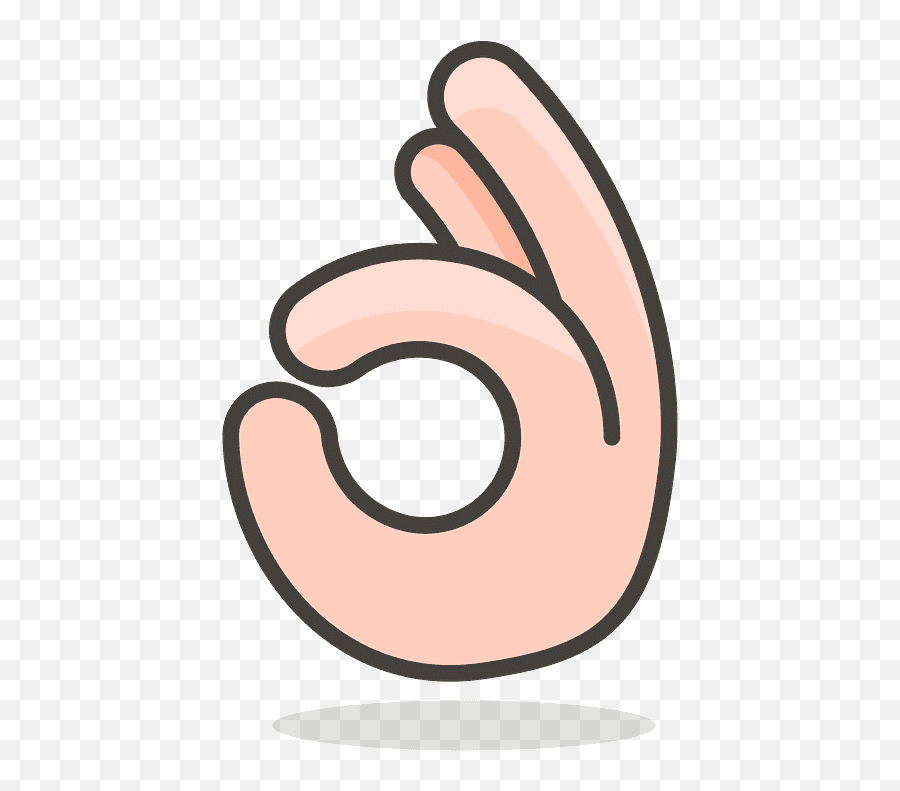 Ok Hand Emoji Clipart Free Download Transparent Png - Symbol Okay Png,Black Ok Hand Emoji