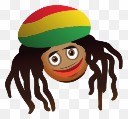 Bob Marley Emoji Emojis Emo Face Singer Emoticon Free - Happy,Emoticon