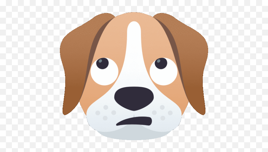 Eye Roll Dog Gif - Eyeroll Dog Joypixels Discover U0026 Share Gifs Face Of Dog Gif Transparent Emoji,Blank Stare Emoji