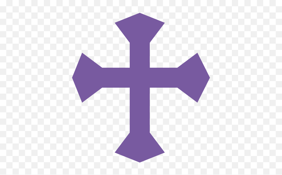 Jinsi Ya Syriac Cross Emoji Ufafanuzi - Desenho Tercinho Rosa Png,Christian Cross Emoji