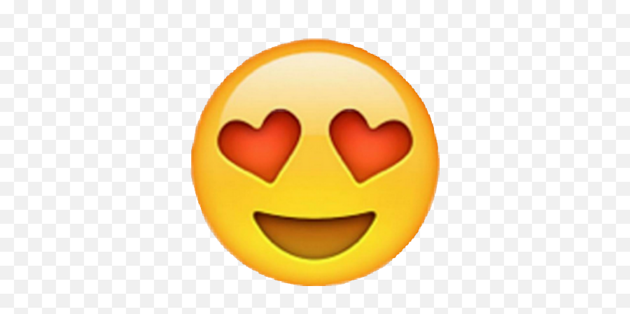 Emoji Apple Iphone Smiley Sticker - Smiling Face With Heart Eyes Emoji,Apple Color Emoji