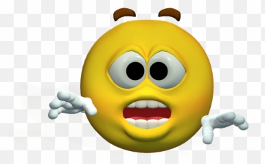 Download Hd Emotiguy Frightened Excited Curious Fig - Used To Smile And Then I Worked Emoji