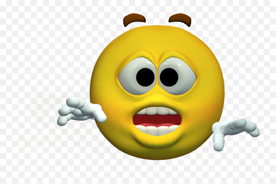 Download Hd Emotiguy Frightened Excited Curious Fig - Used To Smile And Then I Worked Emoji,Curious Emoji