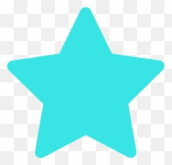 Clipart Stars Blue Transparent - Green Star Icon Png Emoji,Blue Star Emoji