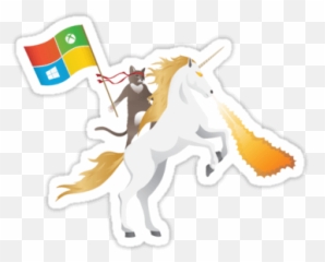 Microsoft Stickers And T - Microsoft Ninja Cat Flag Emoji,Ninja Cat Emoji