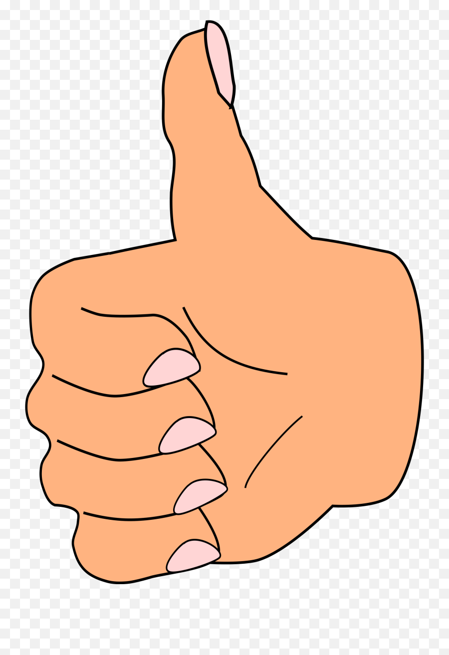 Thumbs Up Clip Art Thumbs - Thumb Clipart Emoji,Big Thumbs Up Emoji