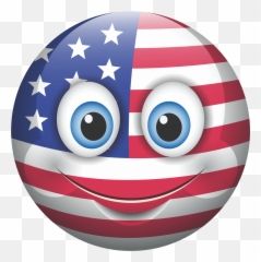 American Flag Emoji Decal - Vism Ncstar Logo,Us Flag Emoji